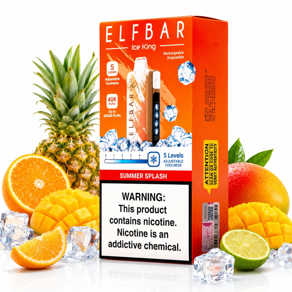 ElfBar Ice King 40000 Puffs Summer Splash