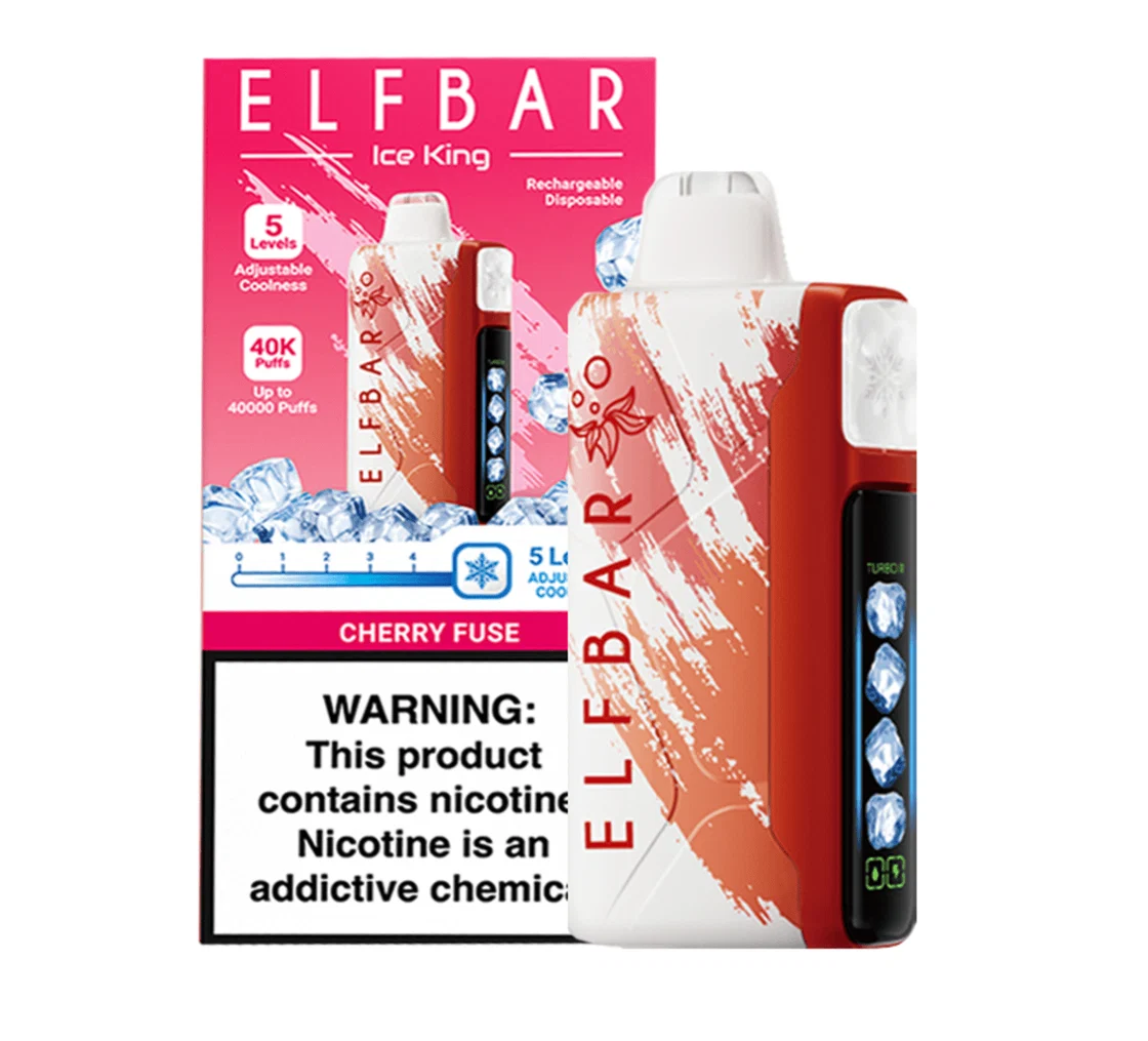 ElfBar Ice King 40000 Puffs Cherry Fuse