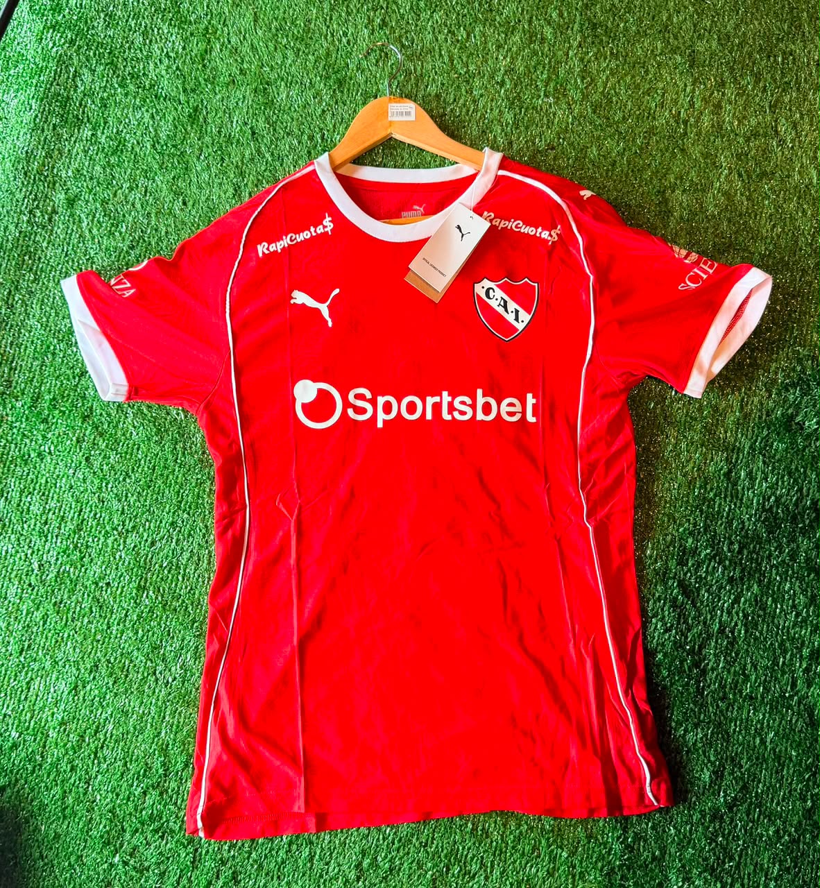 Camiseta Independiente 2024/25 · titular roja