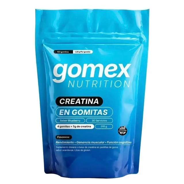 Creatina en gomitas Gomex Nutrition